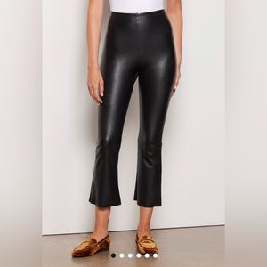 Black crop flare Commando leggings